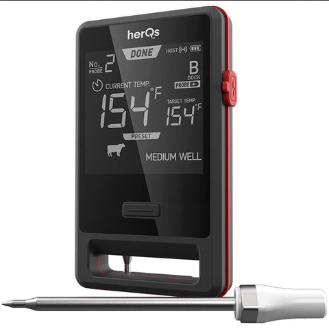 HerQs Pin Pro HERQS005 Wireless Smart Meat Thermometer