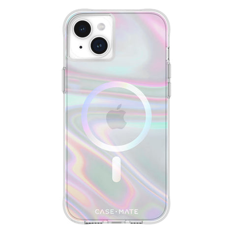 Case-Mate Soap Bubble MagSafe Case - For iPhone 15 Plus - Iridescent -