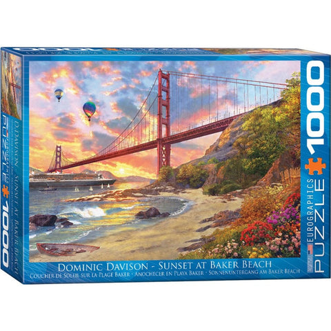 Eurographics 1000pc Sunset at Baker Beach