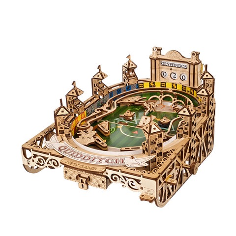 Ugears Quidditch Pinball Construction Wooden 3D Puzzle Model Kit