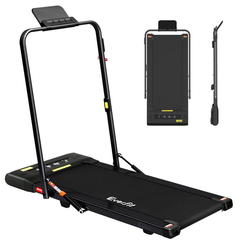 Everfit Treadmill Electric Walking Pad Under Desk Home Gym Fitness 400mm (Black)