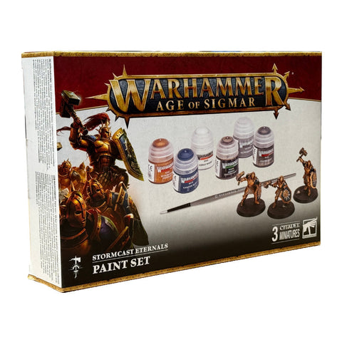 Games Workshop Warhammer Age of Sigmar Stormcast Eternals Paint Set