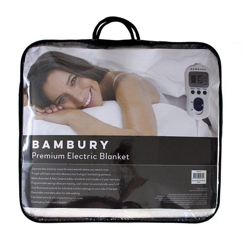 Bambury Soft Touch Premium Electric Blanket (Queen)