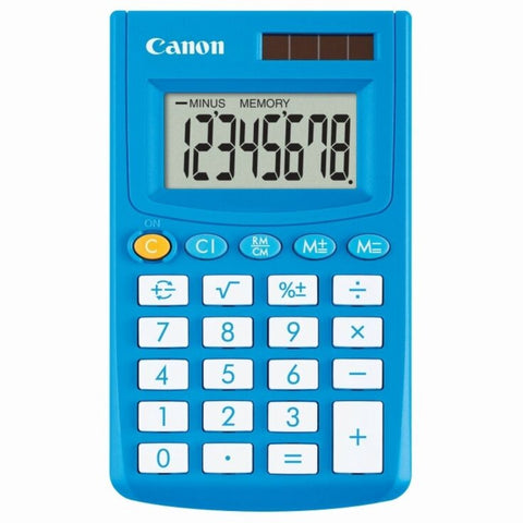 Canon LS270VIIIB Calculator 8 Digit Handheld Blue