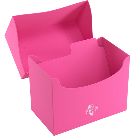 Gamegenic Side Holder Holds 80 Sleeves Deck Box (Pink Cards)
