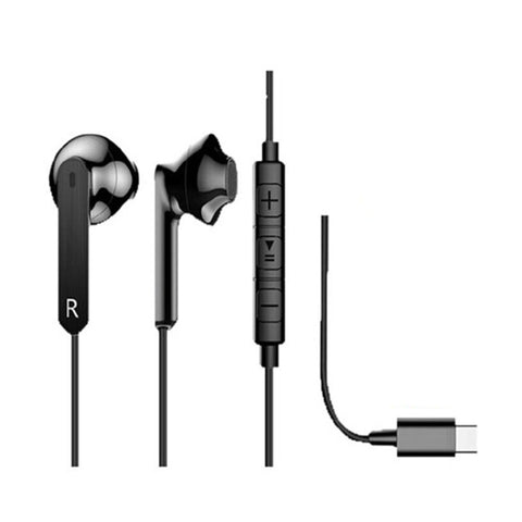 Sansai Type-C Stereo Headset (Black)