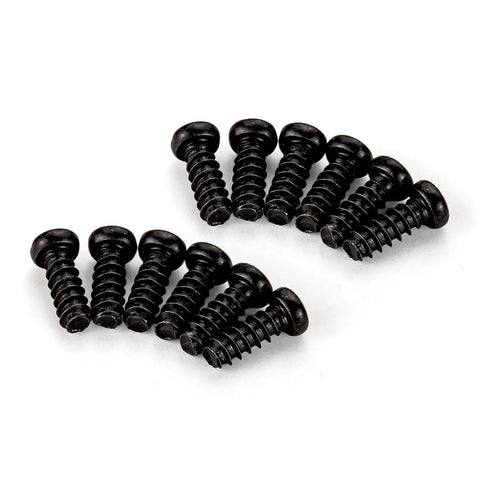 Atrek 2.6x7mm Coarse Thread Binder Head Screws 10Pcs