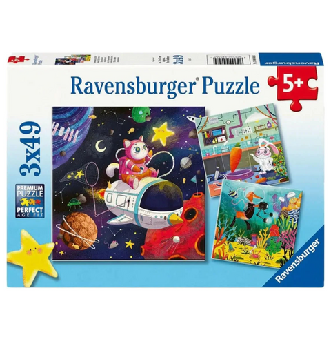Ravensburger 3x49 Animal Explorers Puzzle
