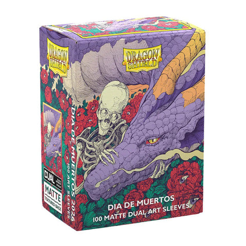 Arcane Tinmen Dragon Shield Standard 100ct Matte Dual Art Dia De Muertos 2026 Sleeves