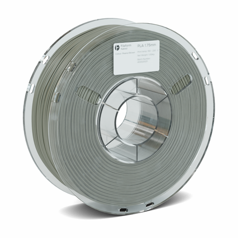 Filaform Naked PLA 3D Printer Filament 1.75mm 1kg (Peanut Brown)