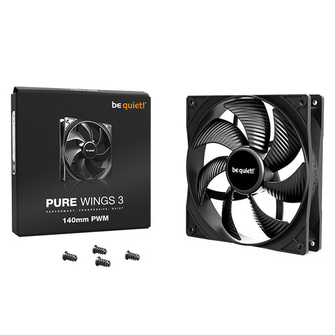 Be quiet! Pure Wings 3 140mm PWM Fan - Black (BL108)
