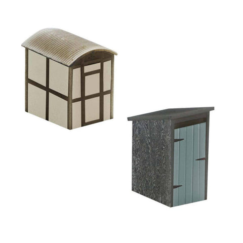 Hornby OO Utility Lamp Huts x 2
