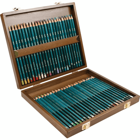 Derwent Artists Coloured Pencils Wooden Box Professional (Assorted) [Set 48]