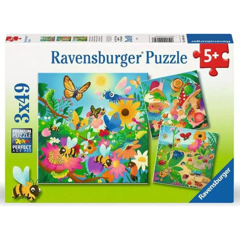 Ravensburger Bugs Bugs Bugs 3x49 Piece Jigsaw Puzzle
