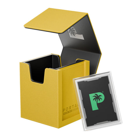 Palms Off Gaming Portal Nexus 100+ Yellow Deck Box