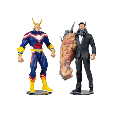 My Hero 2-Pieces Academia All Might vs All For One Action Figure Kids Toy Set