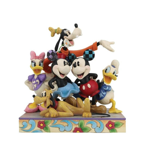 Jim Shore Disney Traditions - Mickey and Friends - Pals Forever