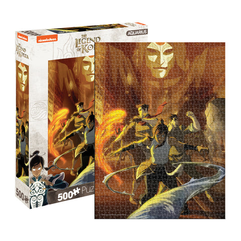 Aquarius 500pc Legend of Korra 35x48cm Jigsaw Puzzle Family Party Game 14y+