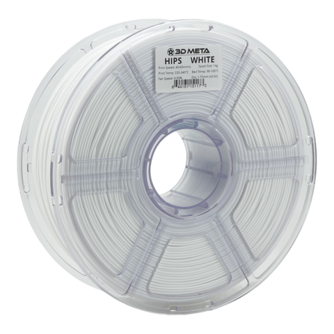3D META HIPS 3D Printing Filament - White