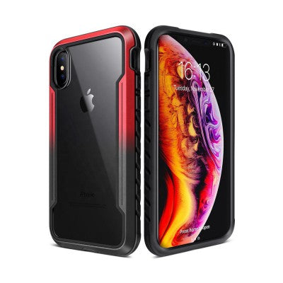 Redefine Shield case for iPhone X / iPhone XS - Black Red
