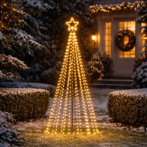 Lexi Lighting Outdoor Spiky Tree Large