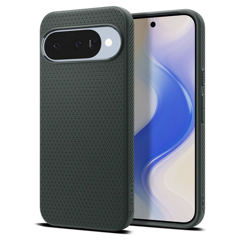 Spigen Google Pixel 10/10 Pro Liquid Air (MagFit) Case (Abyss Green)