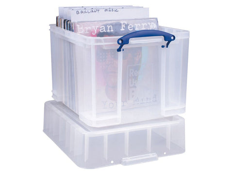 Really Useful Box 35 Litre Clear XXL LP Storage Box