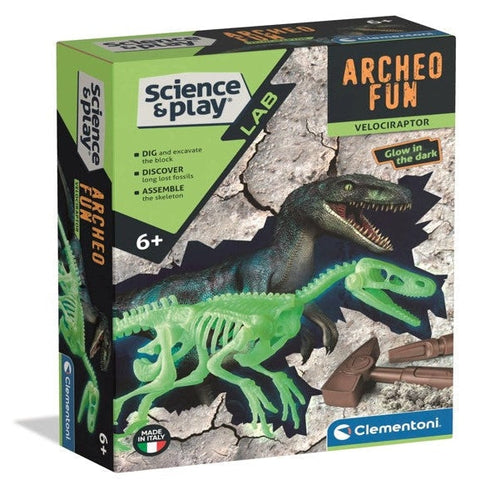 Clementoni Science & Play Dig Kit - Velocaraptor Toy