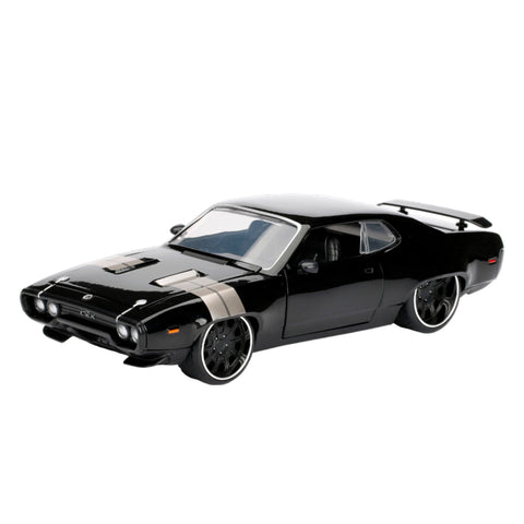 Jada 1:24 Scale Fast & Furious 8 Dom's 1972 Plymouth GTX Diecast Car Model
