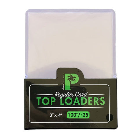 Palms Off Gaming Standard 100pt Card Loader Top Loaders - 25pc Pack