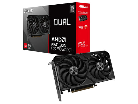 ASUS Dual Radeon RX 9060 XT 16GB GDDR6 Graphics Card