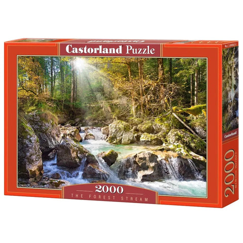 Castorland 2000-Pieces The Forest Stream Puzzle