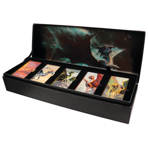 Fanattik Limited Edition Dungeons & Dragons - Metallic Dragons 5 Piece Ingot Set