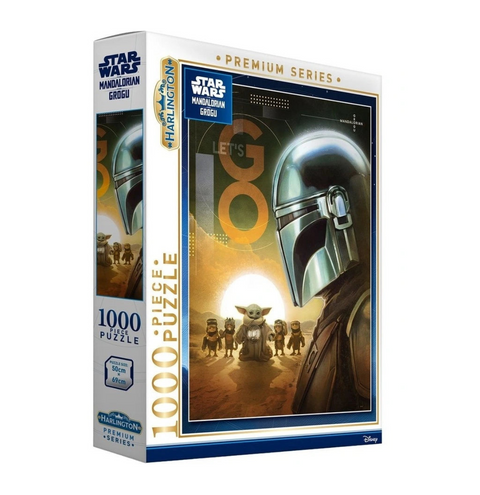 Harlington 1000pc The Mandalorian and Grogu Puzzle