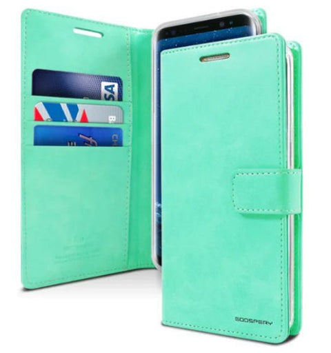 Goospery Magsafe Bluemoon Diary for Galaxy S24 FE - Mint