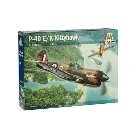 Italeri 1/48 P-40 E/K Kittyhawk