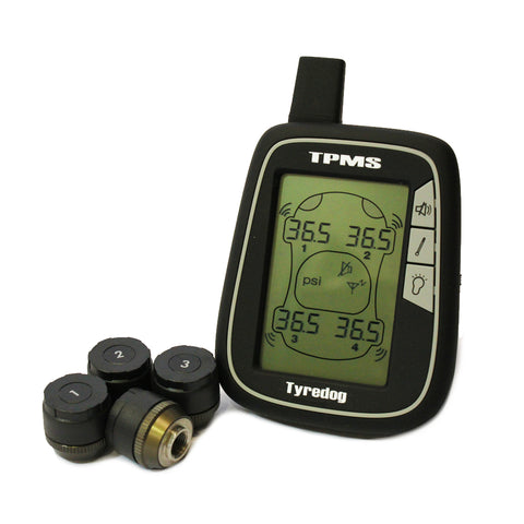 TyreDog TDA-4C 4-Wheel Tyre Pressure Monitoring Kit
