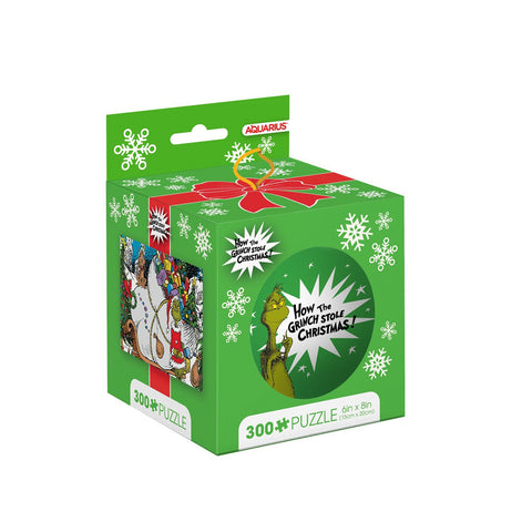 Aquarius 300pc How The Grinch Stole Christmas Jigsaw Puzzle in Tin 15x20cm
