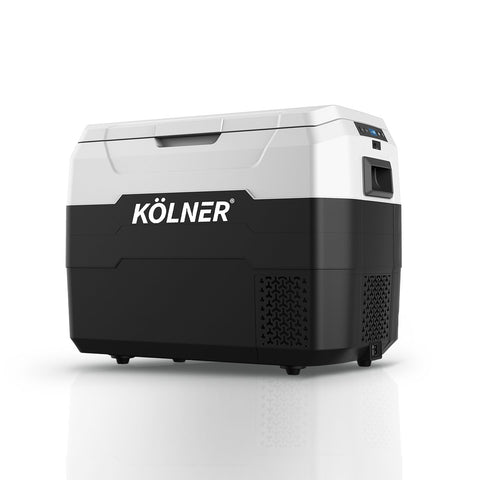 Kolner 40L Portable Fridge Cooler/Freezer (Black)