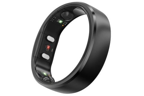 RingConn Gen 2 Smart Ring - Size 14 (Matte Black)