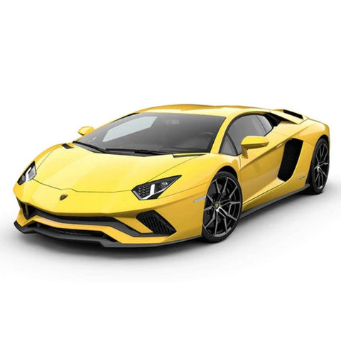 Aoshima 1/32 Snap Lamborghini Aventador S (Pearl Yellow)