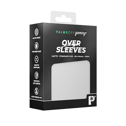 Palms Off Gaming Palms Off Standard Premium Over Sleeves 100pc Matte