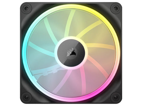 Corsair iCUE LINK LX120 120mm RGB PWM Case Fan - Black (1-Pack)