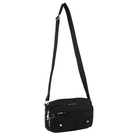 Pierre Cardin Anti-Theft Crossbody Bag (Black)