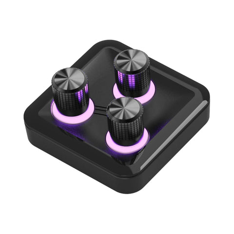 Cooler Master MasterHUB 3x Knob Module with Customisable RGB Lighting