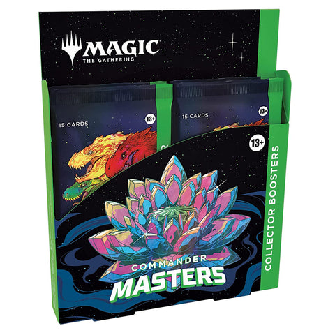 Wizards Of The Coast Magic Commander Masters Collector Booster Box