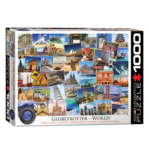 Eurographics 1000pc Globetrotter World Puzzle