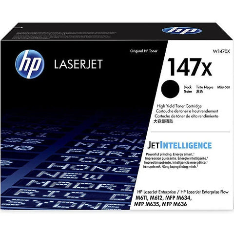 HP 147X Toner Ink Cartridge LaserJet Original Genuine (Black)