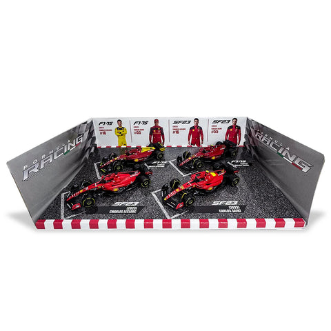 Bburago 1/43 Ferrari Gift Set F1-75 and SF-23 4pcs