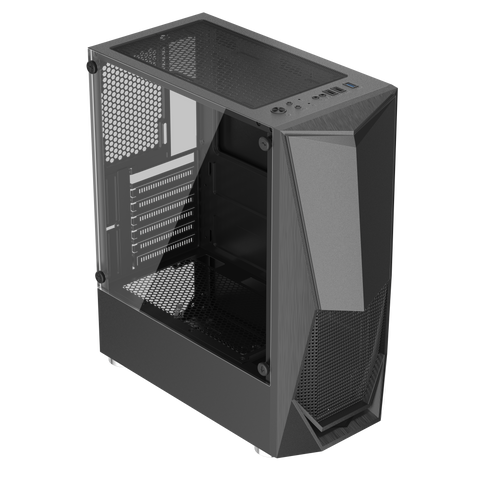 1st Player DK-3 Micro ATX Tempered Glass PC Computer Gaming Case M-ATX